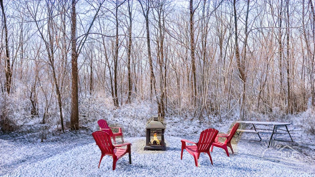 Poplar Woods Bayfield Grand Bend Ontario Cottage 3 bedroom cottage vacation rental-winter
