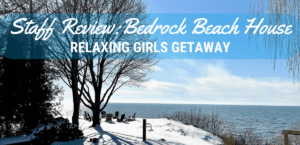 Bedrock Beach House lakeview lakefront cottage vacation rental pet friendly winter christmas Hottub bayfield goderich grand bend lake huron ontario cottage rental-3