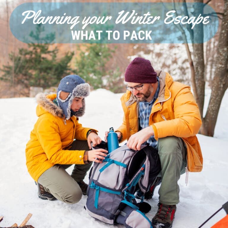 Winter packing list