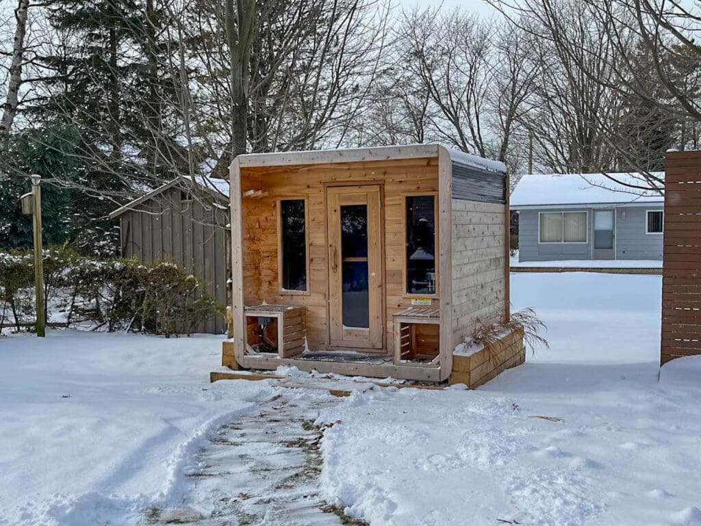 Cottage rental with sauna