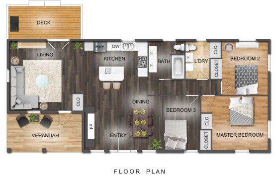 HuronTime Floorplan