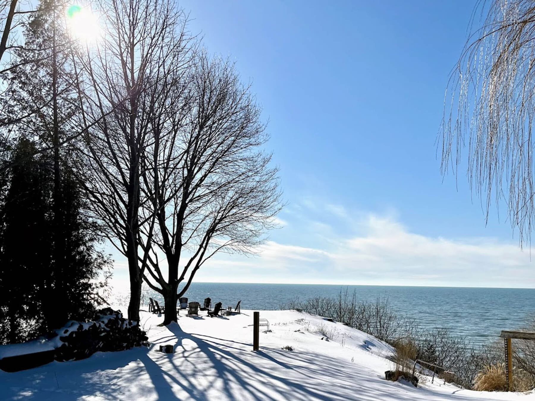 Bedrock vacation rental pet friendly 2 bedroom bayfield goderich grand bend lake huron kincardine inverhuron ontario cottage rental 1